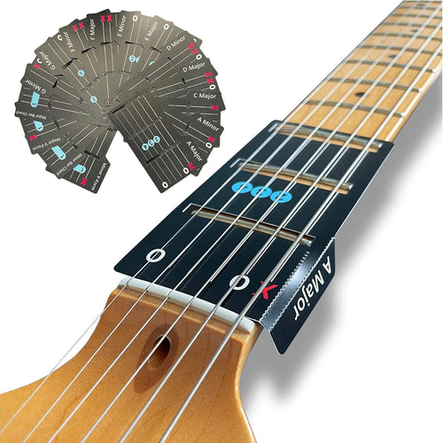Guitar Chord Cards – Deluxe Starter Set with Case